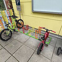 Neuer Fahrradparkplatz